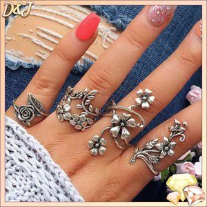 💎✨ Garden Ring Set